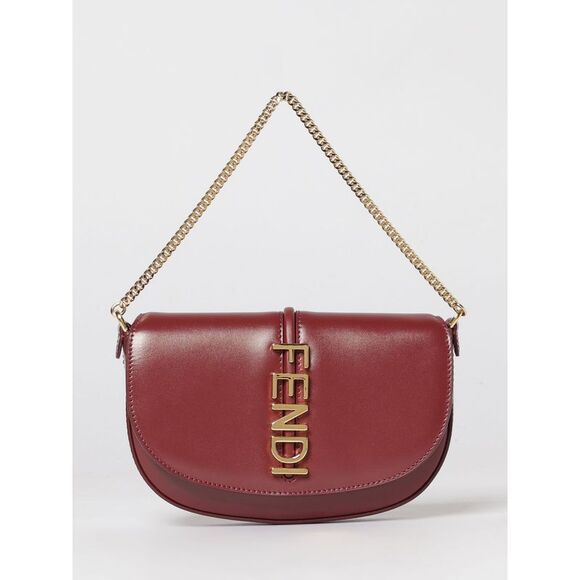 FENDI Handbags - Fendi Shoulder Bag Woman Burgundy
